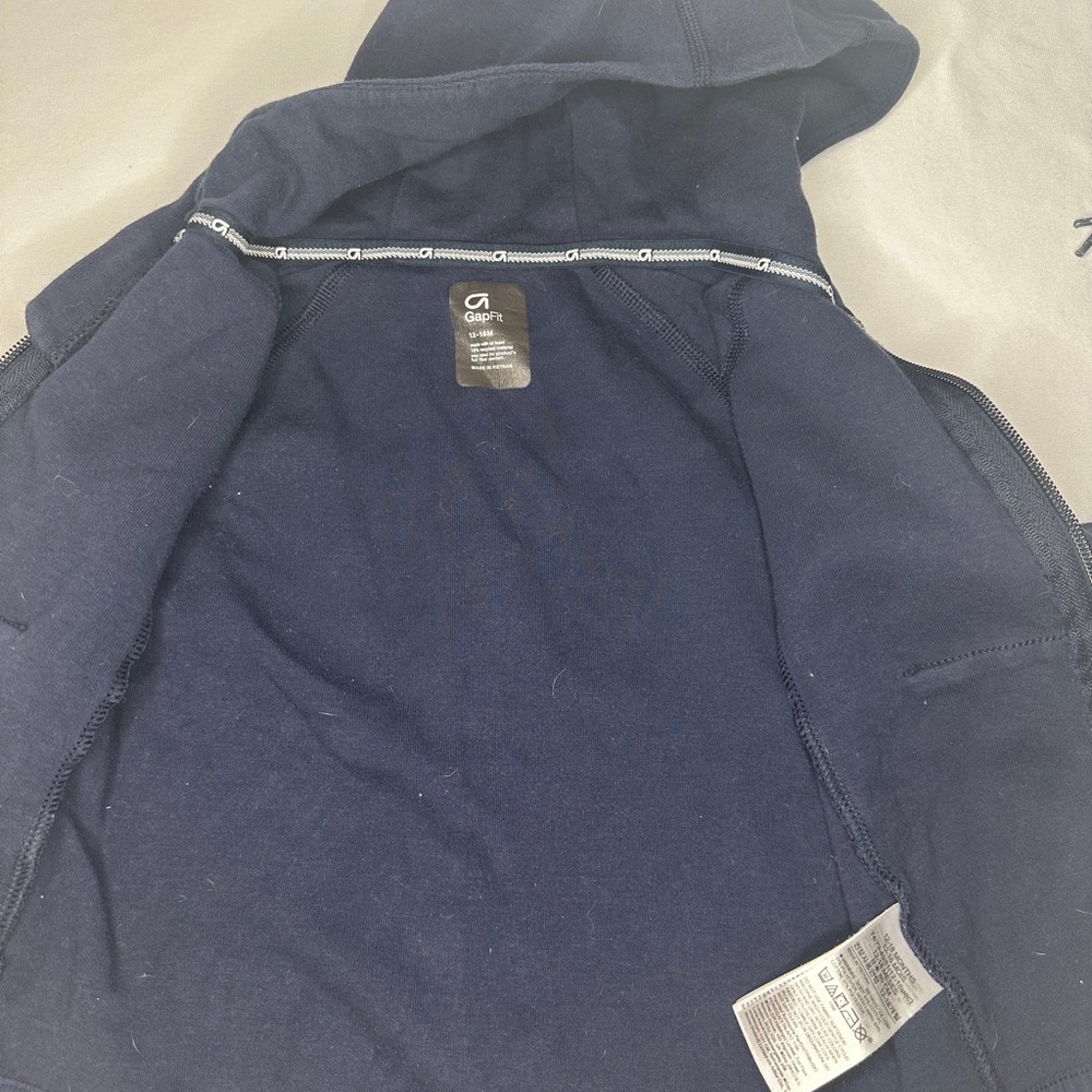 Baby Gap Navy Jogger Set – Size 12-18 Months - Picture 3 of 10